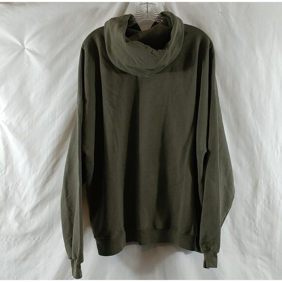 Hanes Men's Gray Skagway Alaskan Graphic Grizzly Bear Hoodie Sweatshirt Size 3XL - Picture 2 of 8